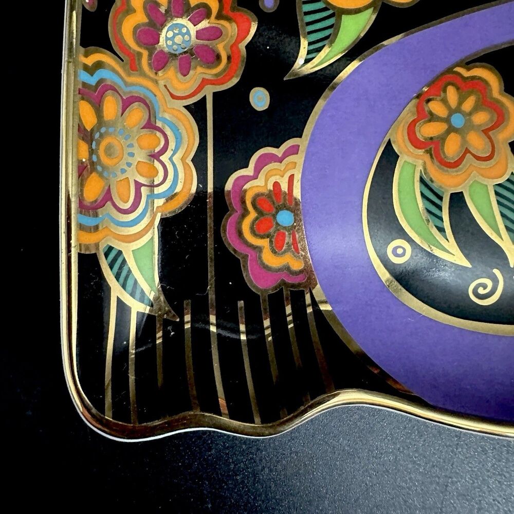 Laurel Burch Feline Fantasy Royal Doulton Cat Plate Franklin Mint 1995 8” Decor - Picture 8 of 16